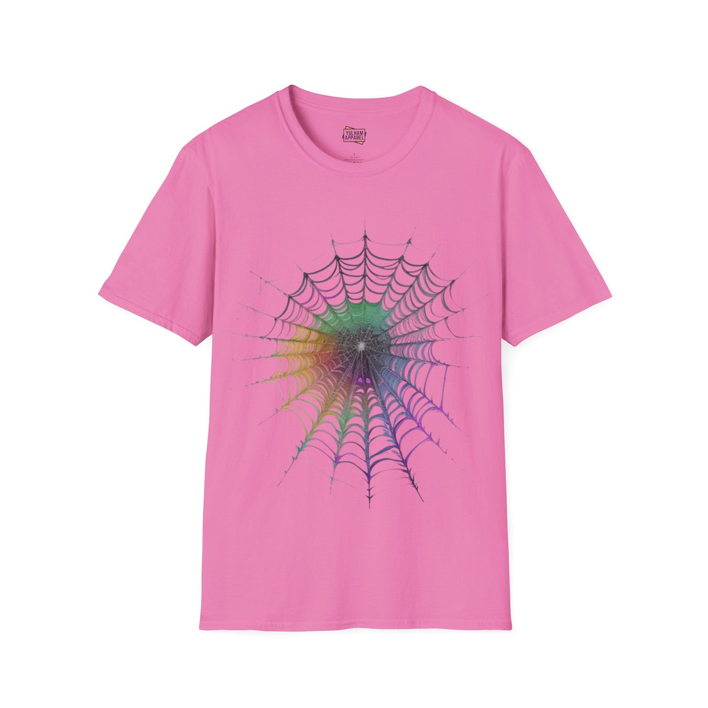 Colourful Spiderweb - Unisex T-Shirt