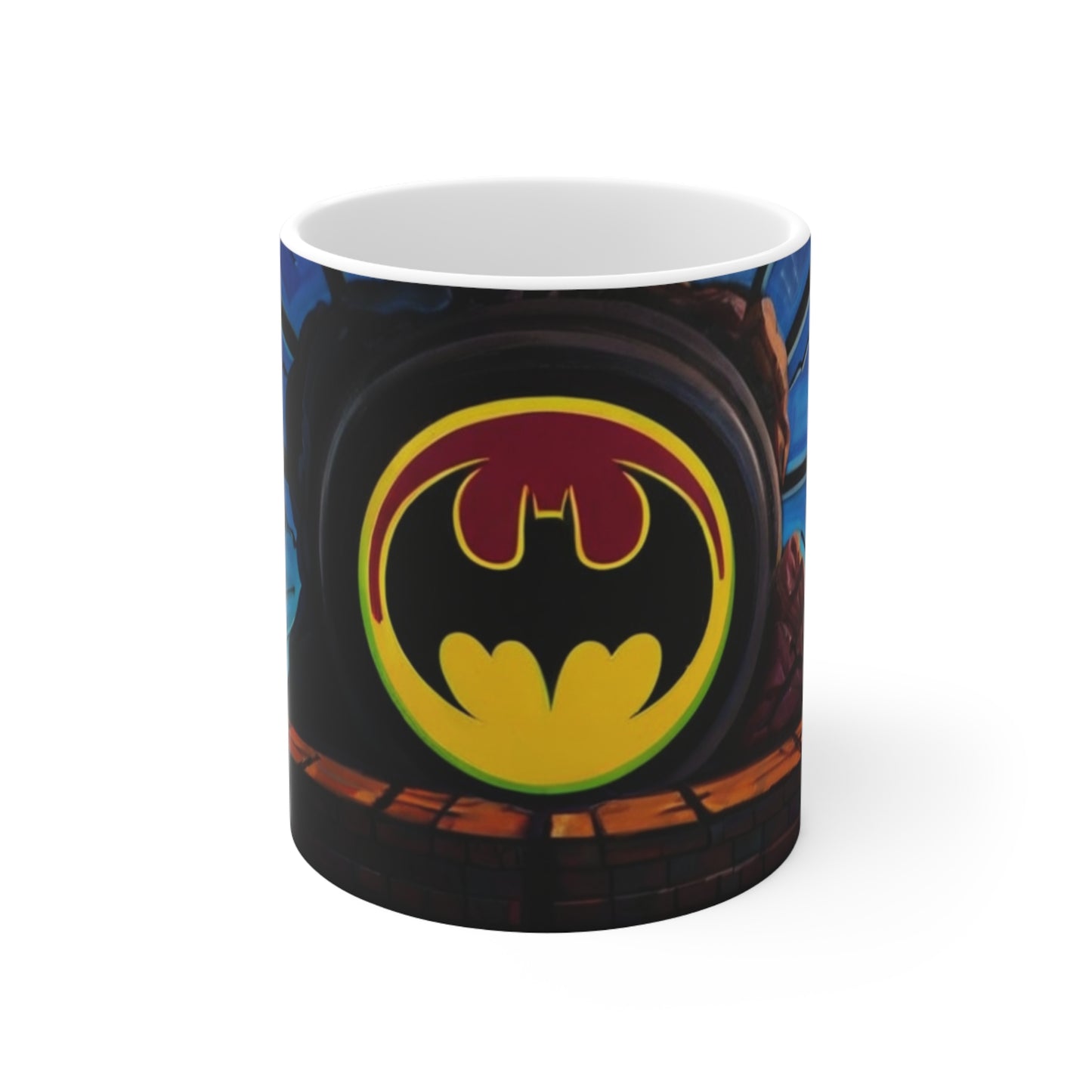 Bat Signal Mug - Ceramic Coffee Mug 11oz