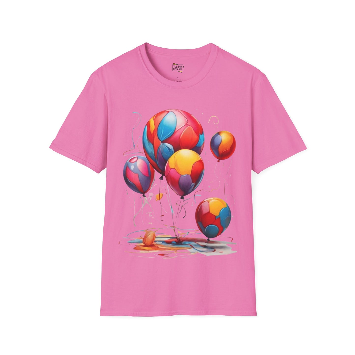 Colourful Messy Balloons - Unisex T-Shirt