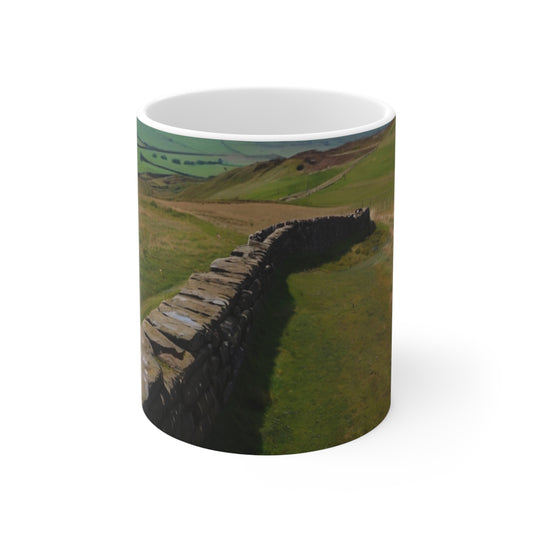 Hadrian's Wall Mug - Ceramic Coffee Mug 11oz