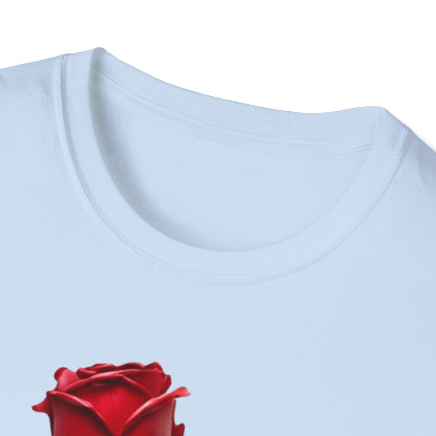 Red and White Roses - Unisex T-Shirt