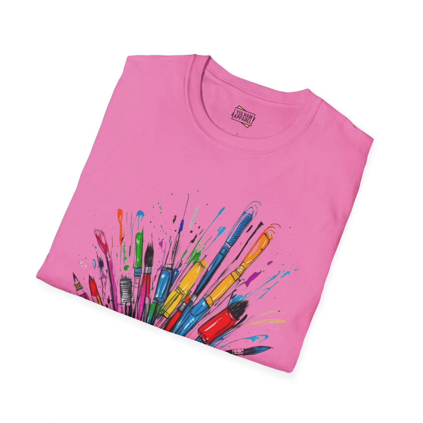 Messy Paintbrushes - Unisex T-Shirt