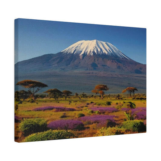Mount Kilimanjaro - Matte Canvas, Stretched, 0.75"
