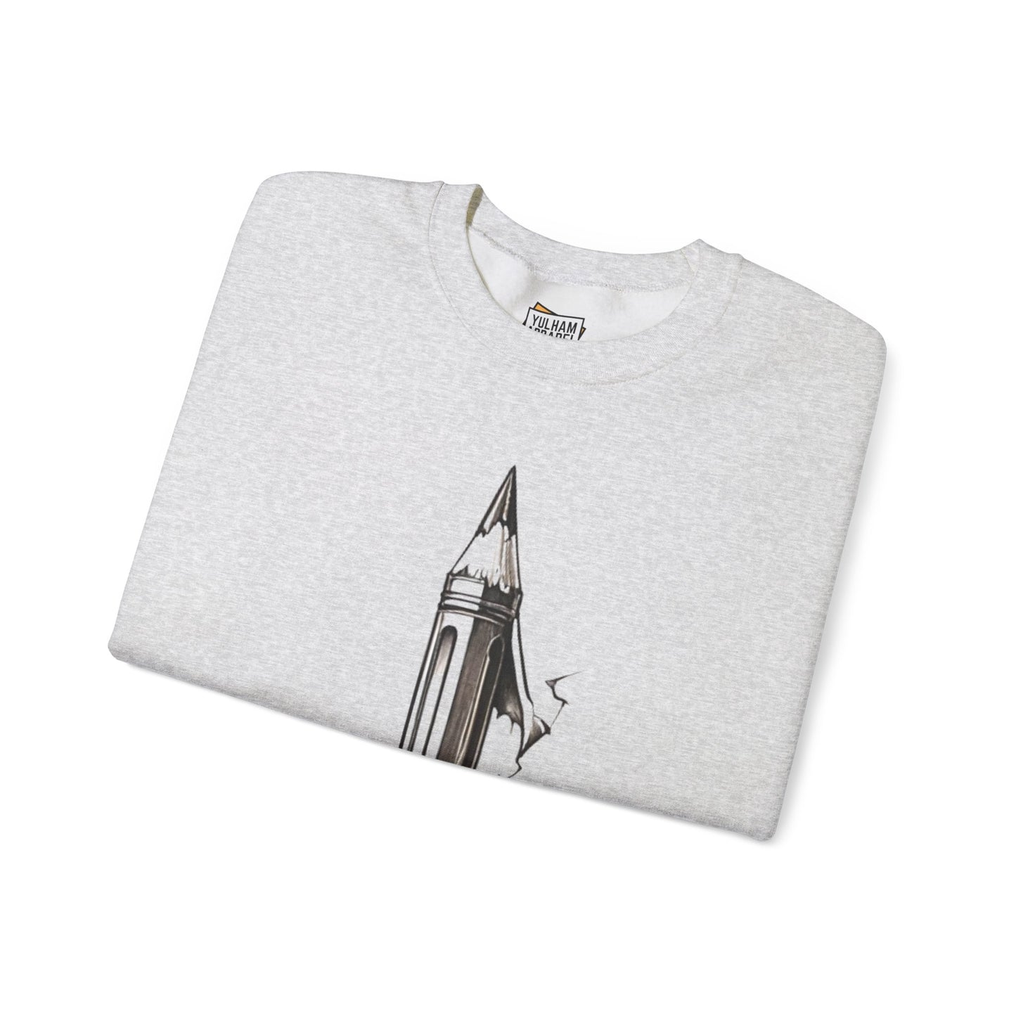 Double Sided Small Pencil - Unisex Crewneck Sweatshirt