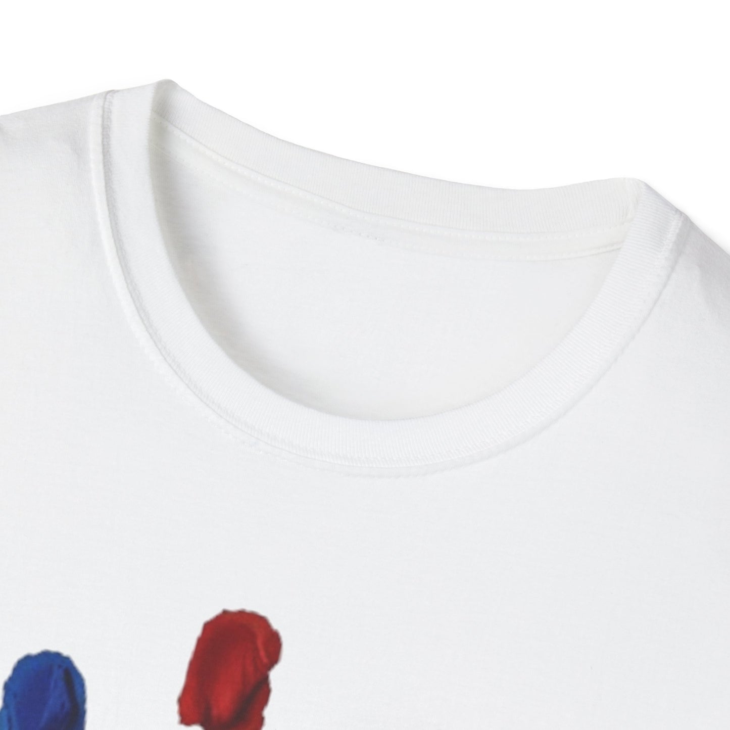 Colourful Messy Fingerprint - Unisex T-Shirt