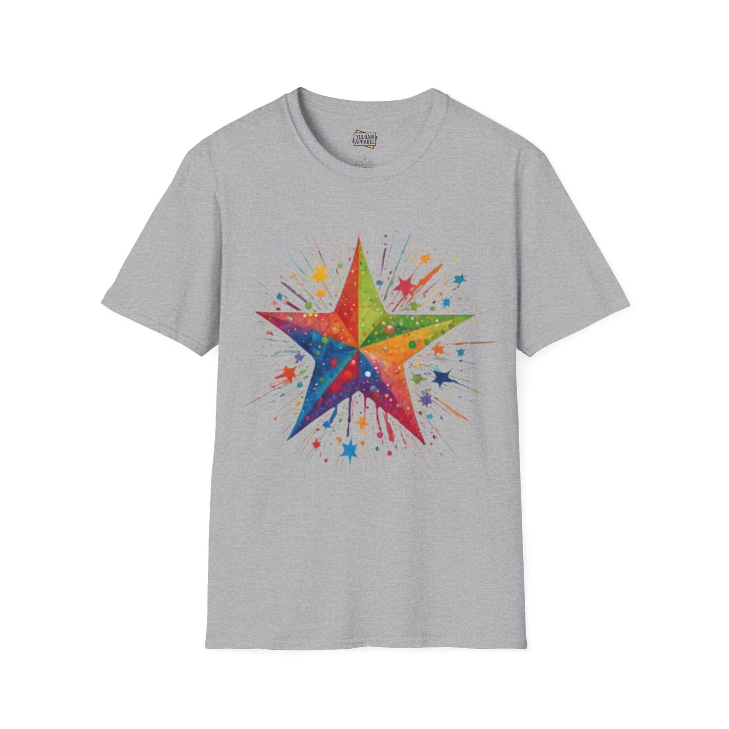 Exploding Messy Star - Unisex T-Shirt