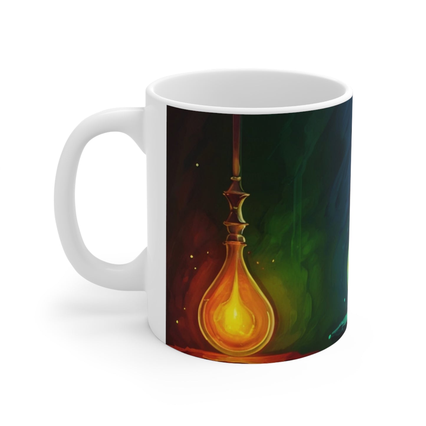 Colourful Vials Mug - Ceramic Coffee Mug 11oz