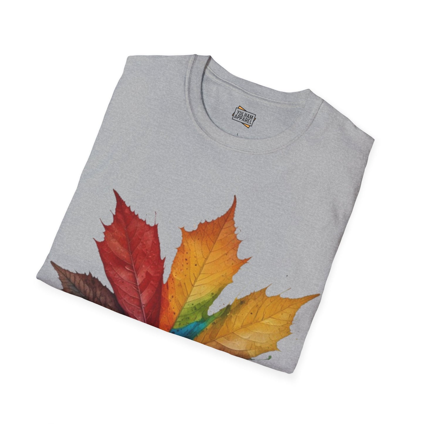 Colourful Autumn Leaf - Unisex T-Shirt