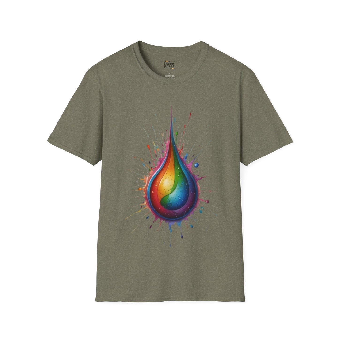 Colourful Waterdrop - Unisex T-Shirt