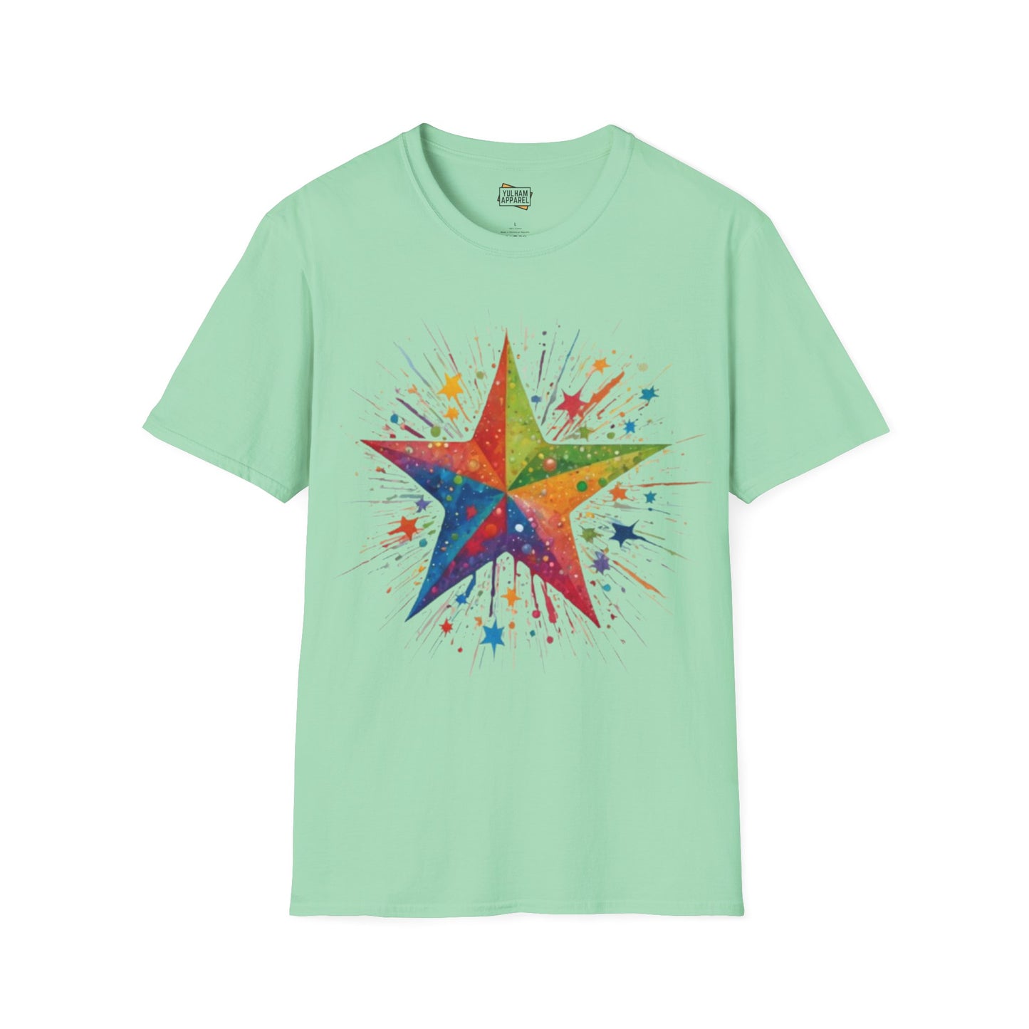 Exploding Messy Star - Unisex T-Shirt