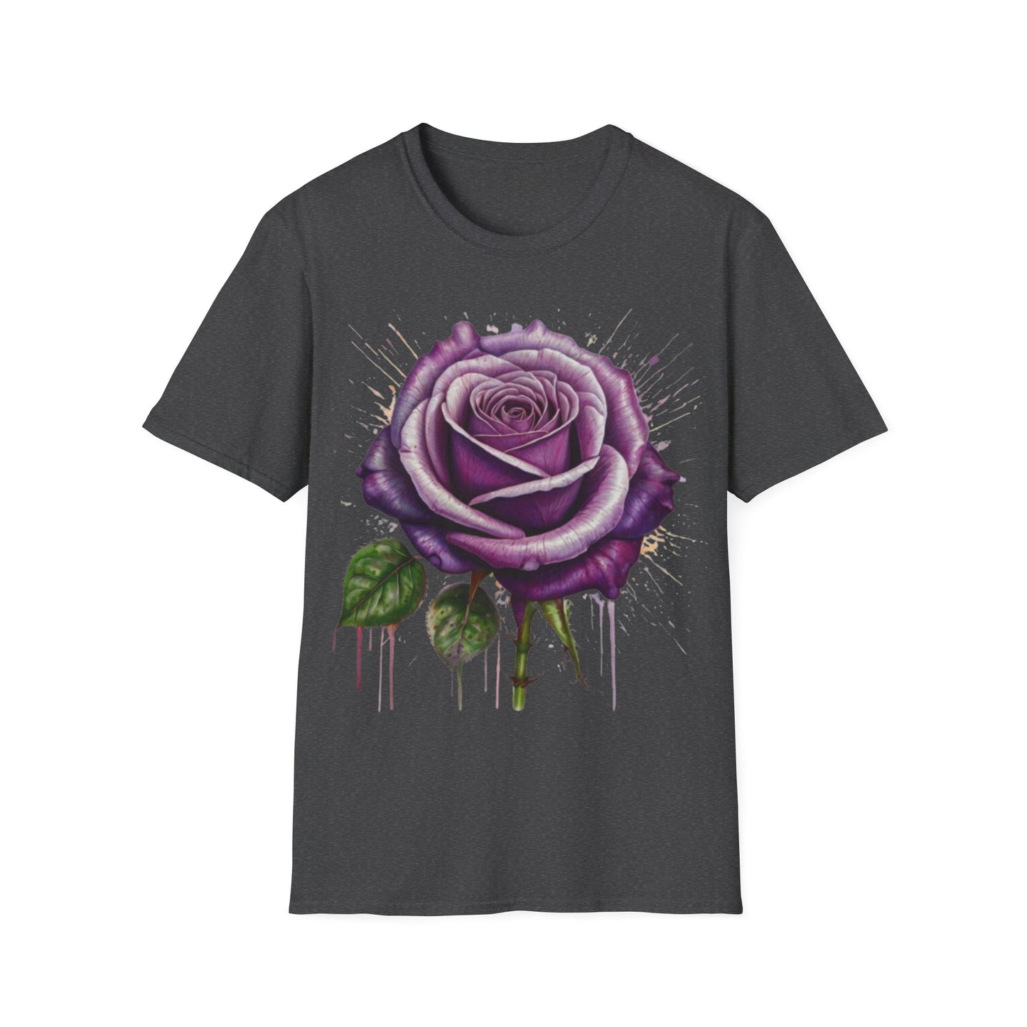 Messy Purple Rose - Unisex T-Shirt