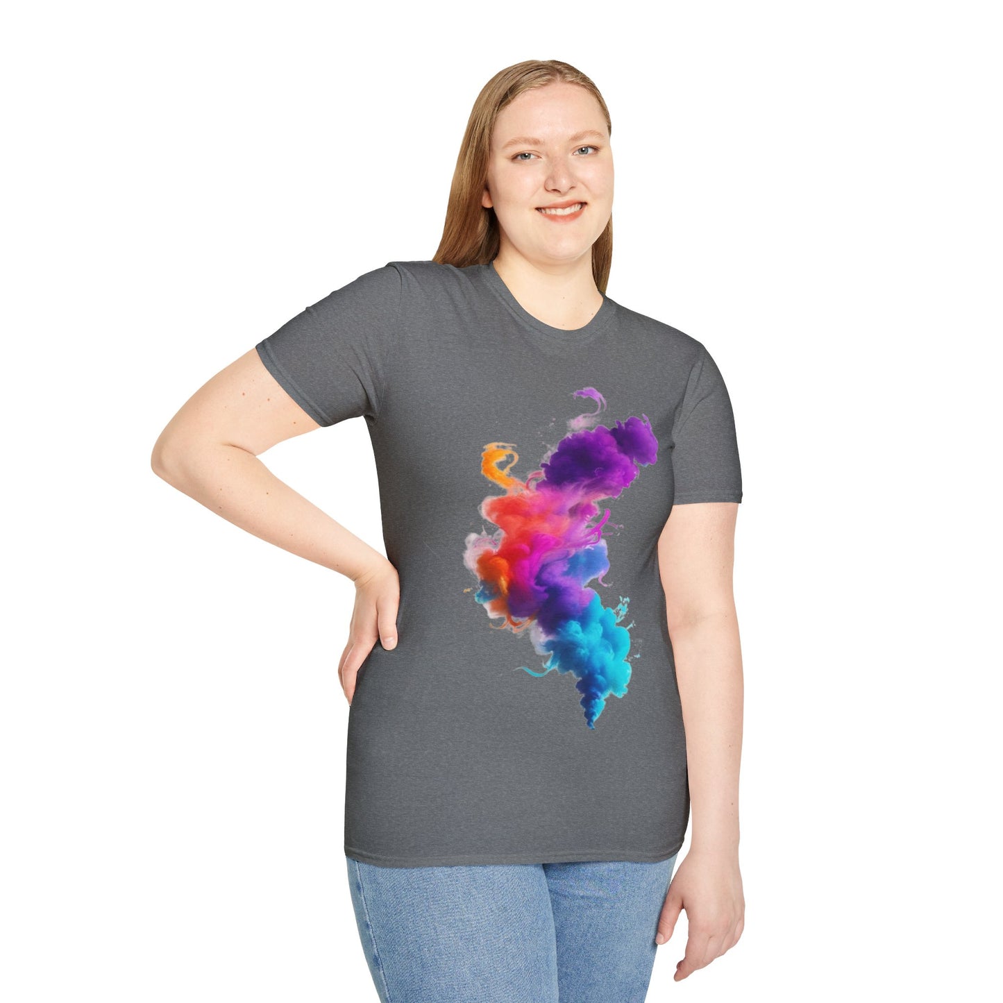 Colourful Smoke - Unisex T-Shirt