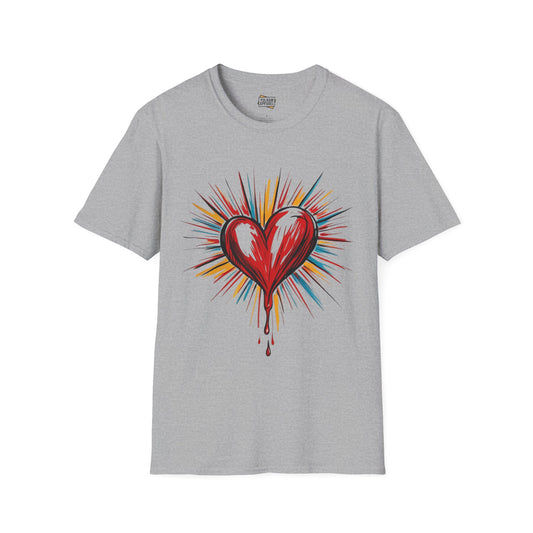 Bleeding Love Heart - Unisex T-Shirt