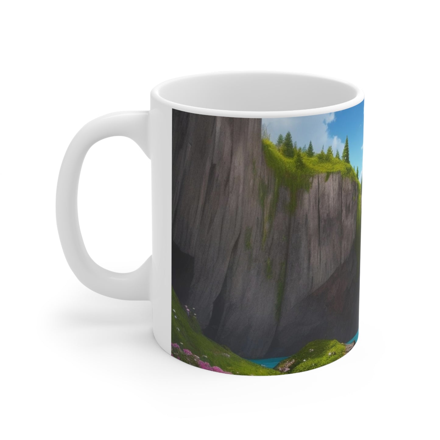 Waterfall Mug - Ceramic Coffee Mug 11oz