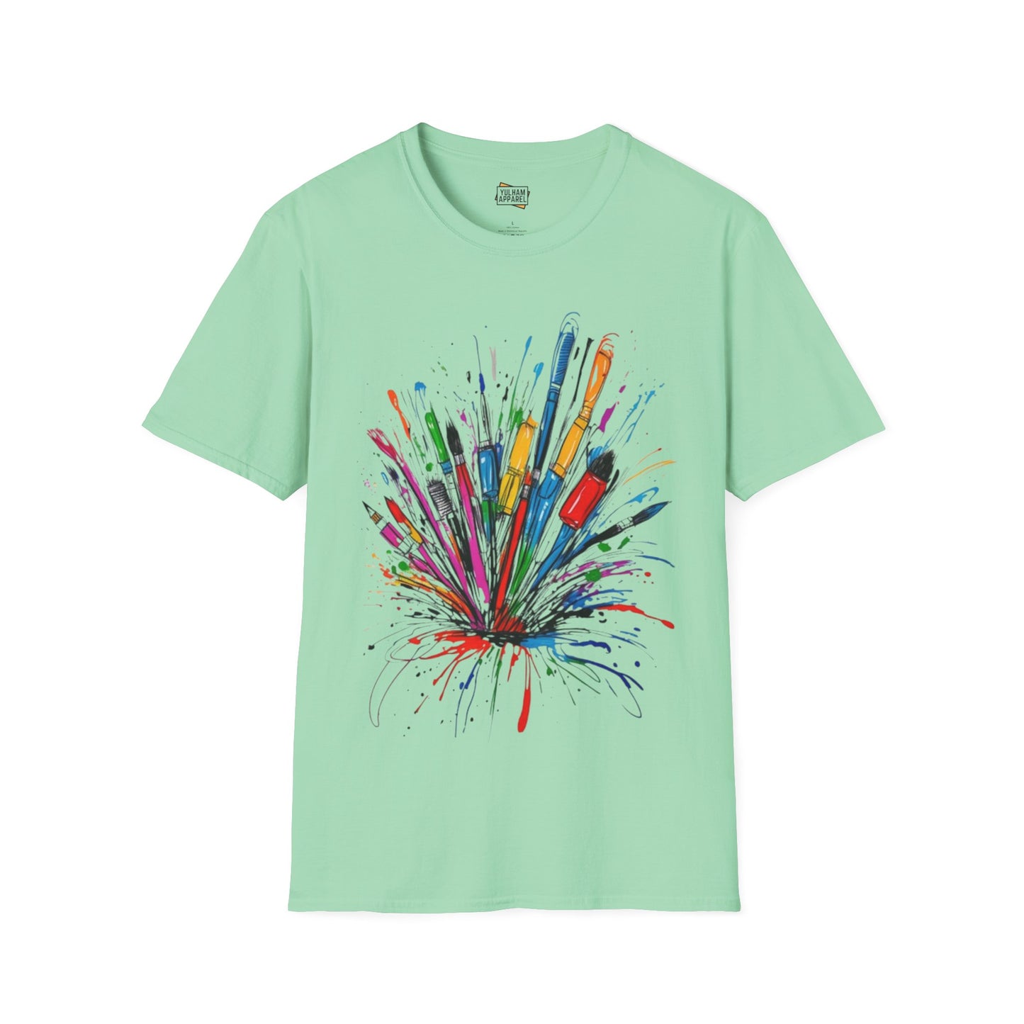 Messy Paintbrushes - Unisex T-Shirt