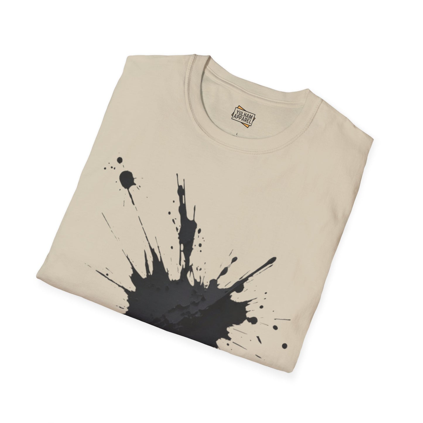 Black Paint Splatter - Unisex T-Shirt