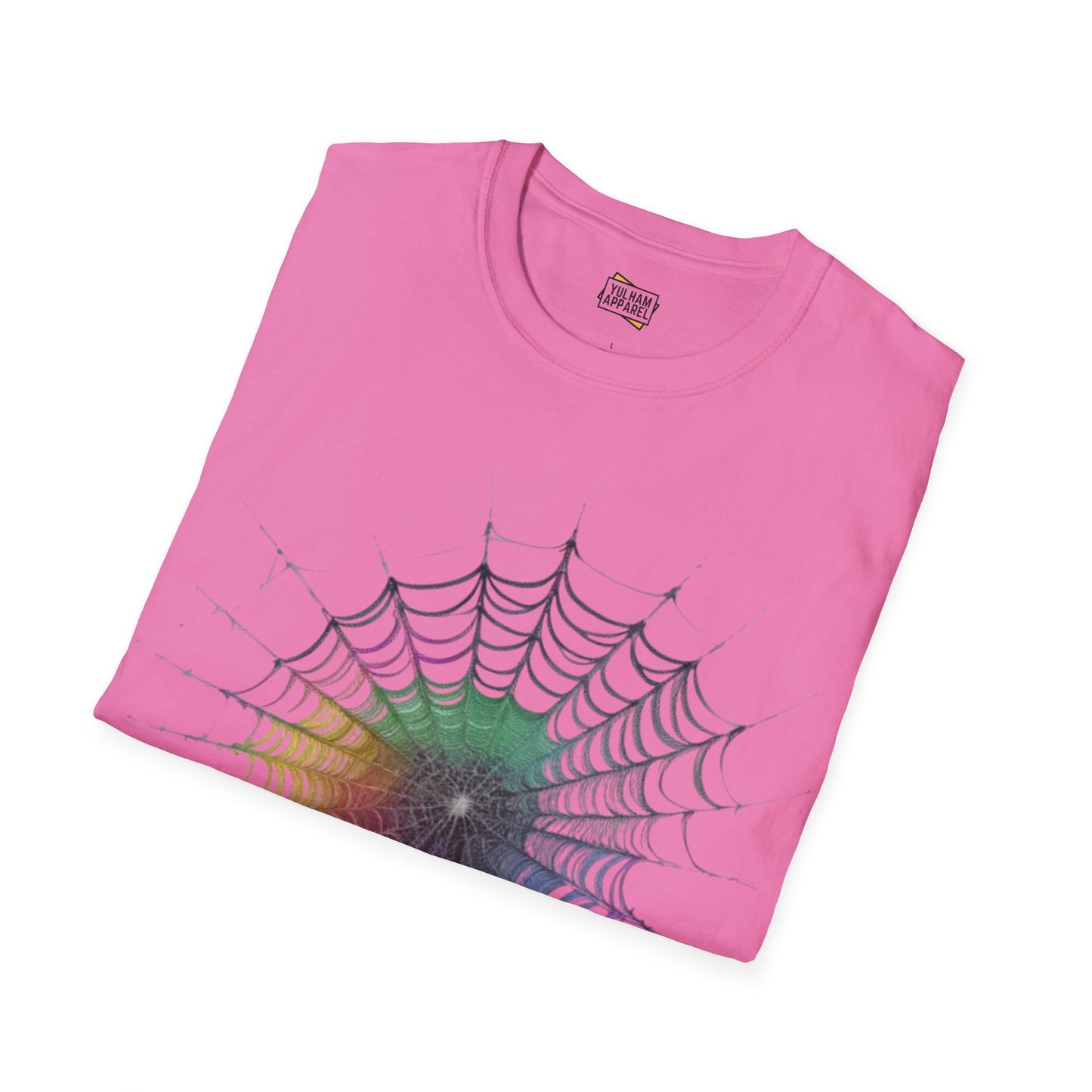 Colourful Spiderweb - Unisex T-Shirt