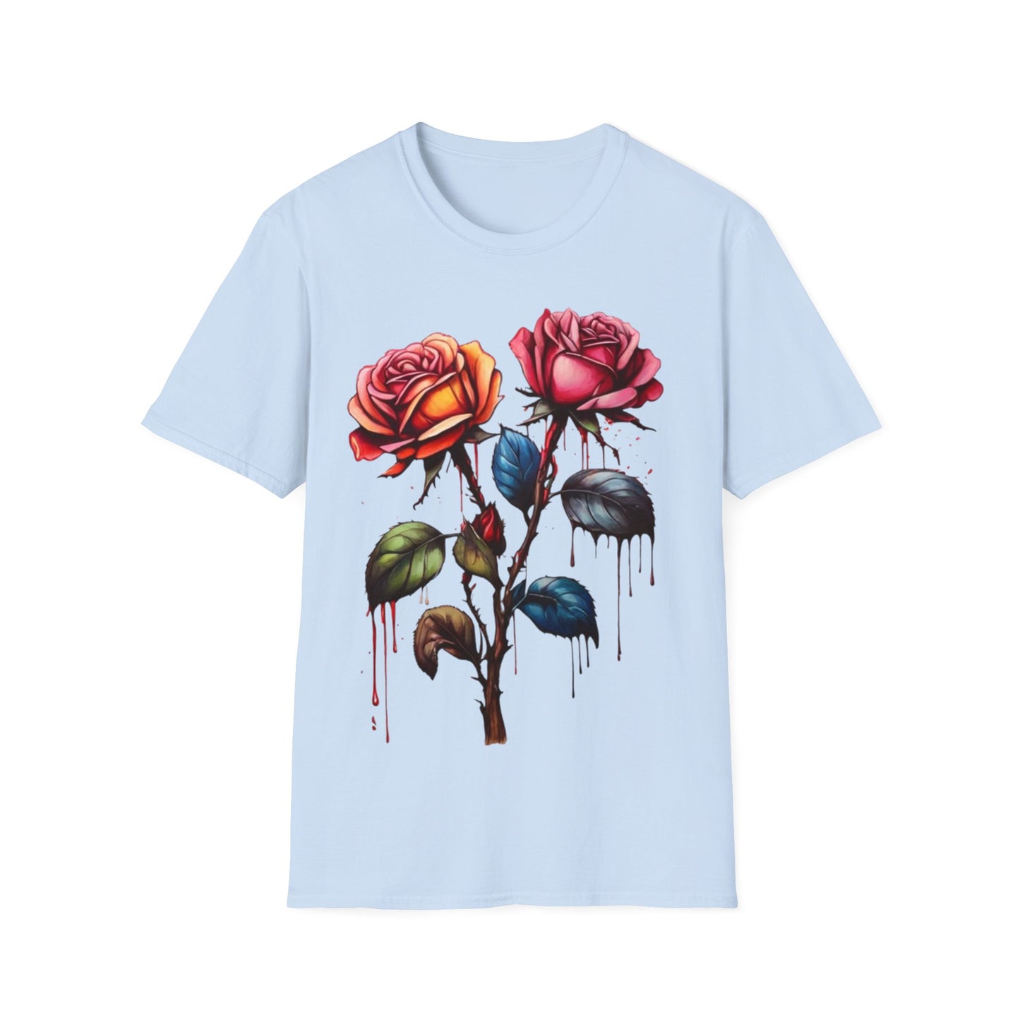 Colourful Rose Duo - Unisex T-Shirt