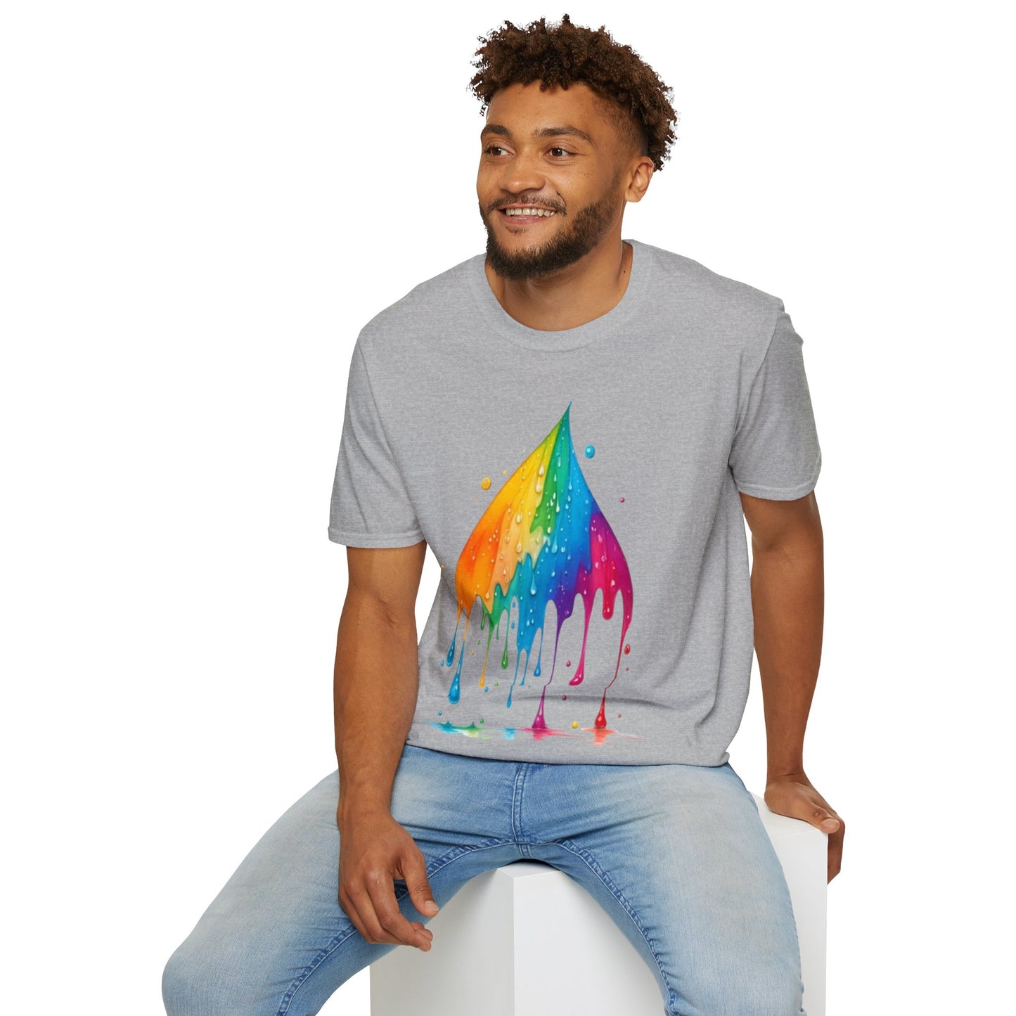 Large Raindrop - Unisex T-Shirt