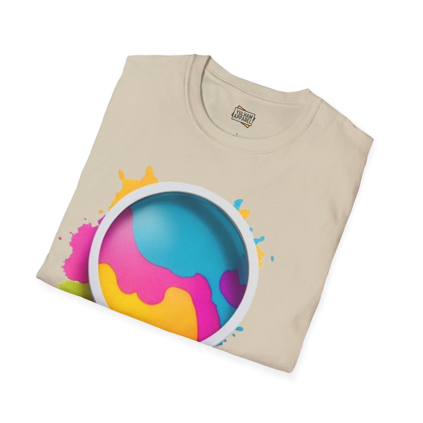 Colourful Magnifying Glass - Unisex T-Shirt