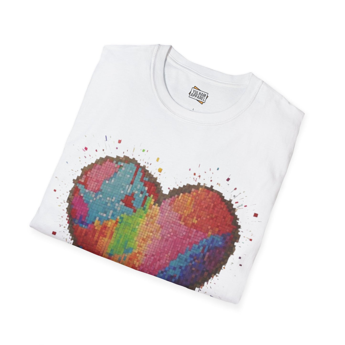 Pixelated Love Heart - Unisex T-Shirt