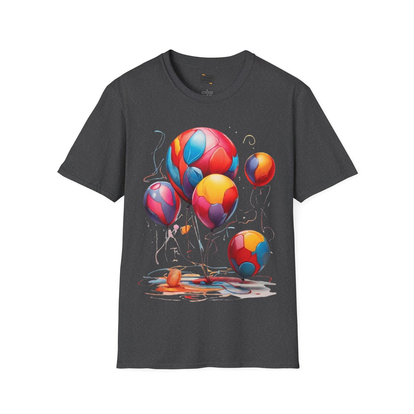 Colourful Messy Balloons - Unisex T-Shirt