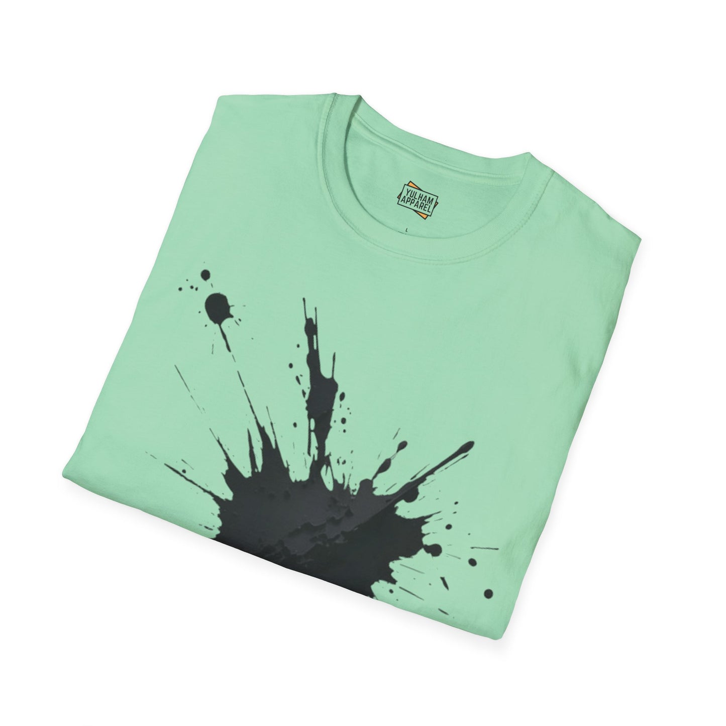 Black Paint Splatter - Unisex T-Shirt