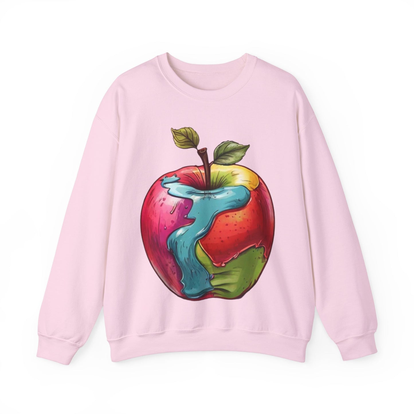 Colourful Apple - Unisex Crewneck Sweatshirt