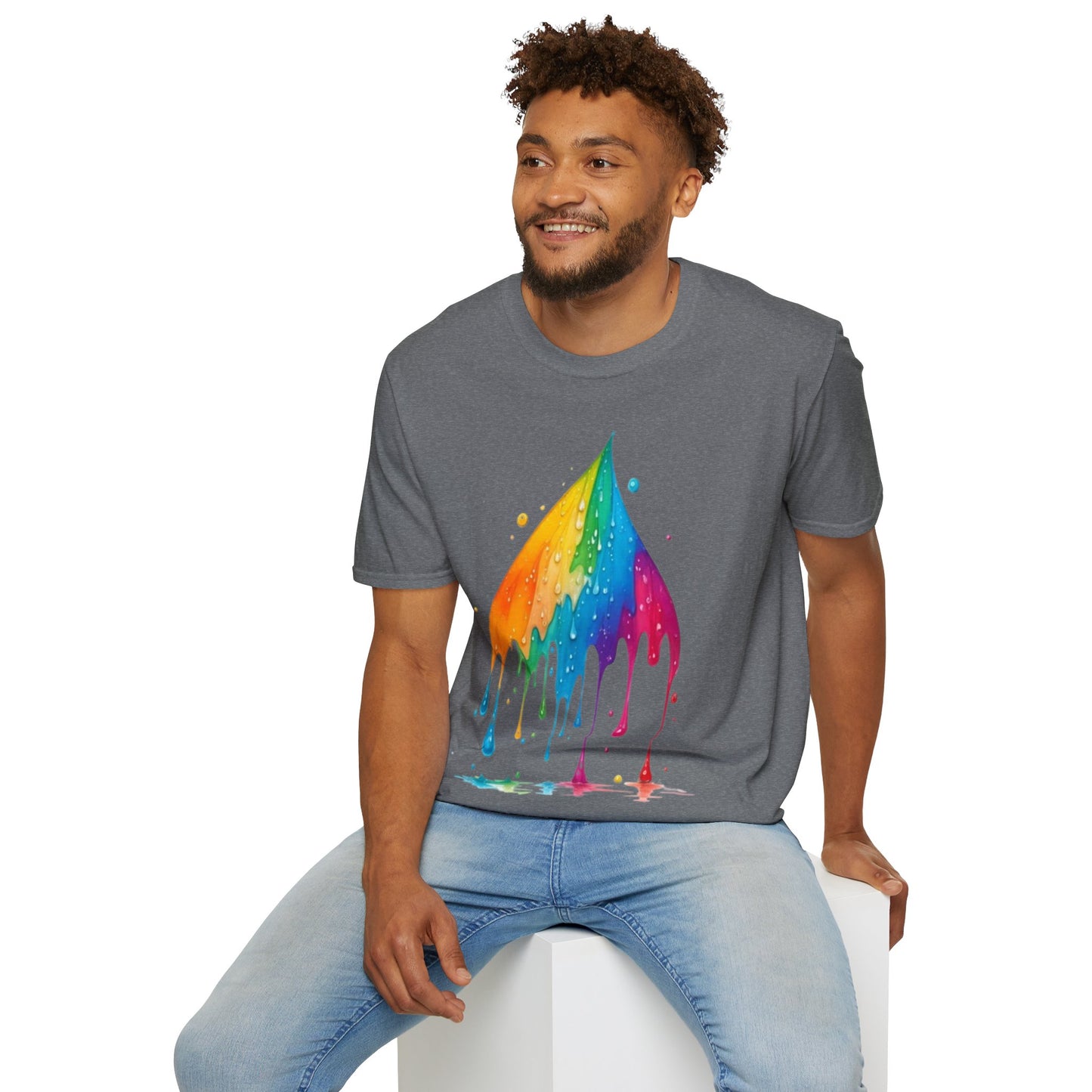 Large Raindrop - Unisex T-Shirt