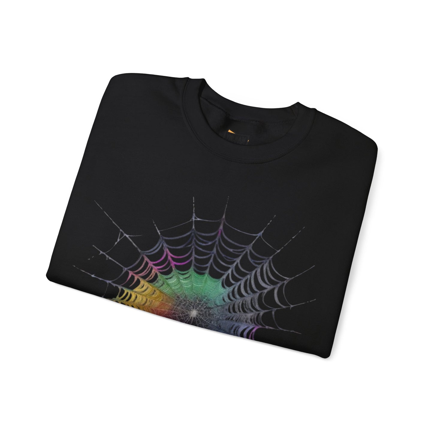 Colourful Spiderweb - Unisex Crewneck Sweatshirt