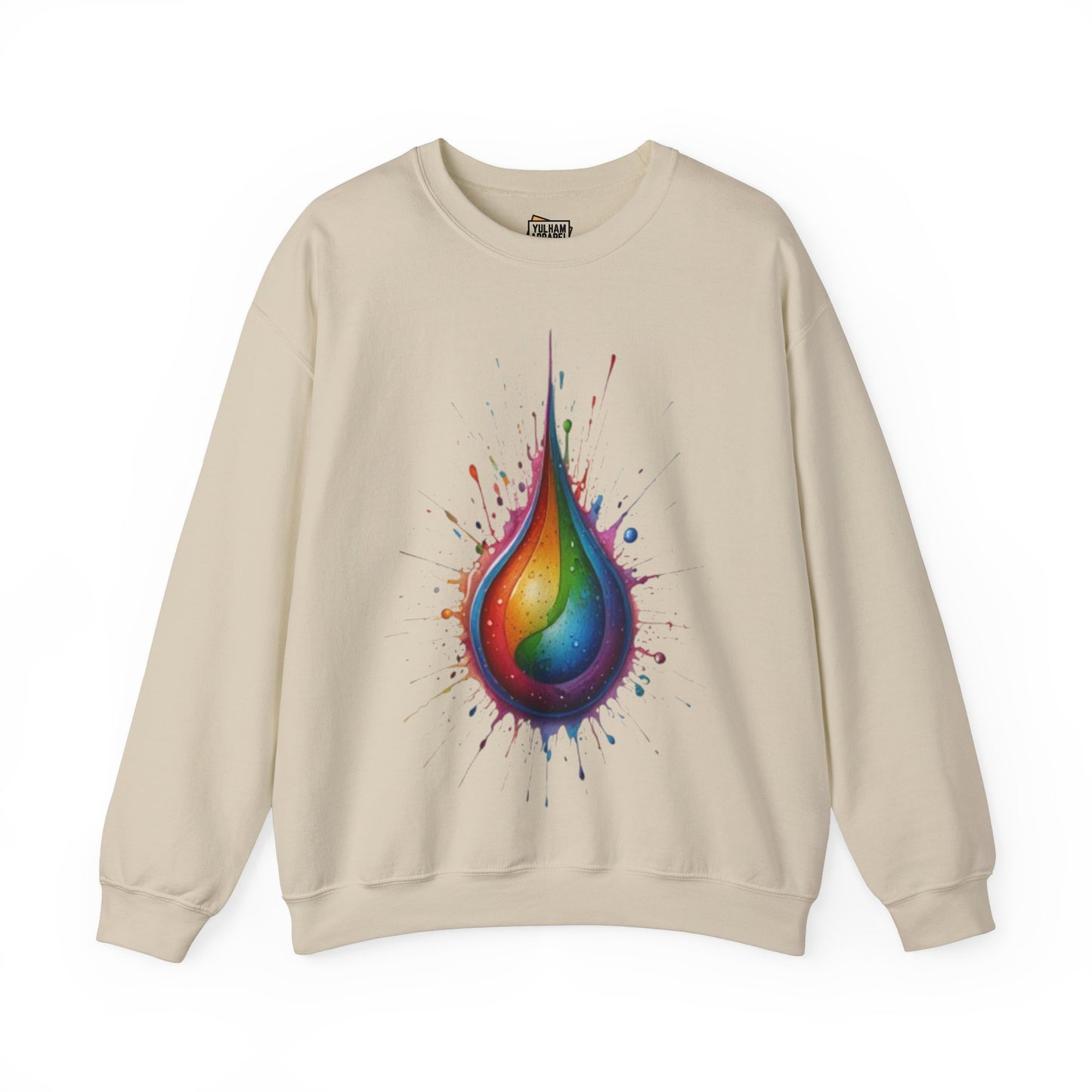 Colourful Waterdrop - Unisex Crewneck Sweatshirt