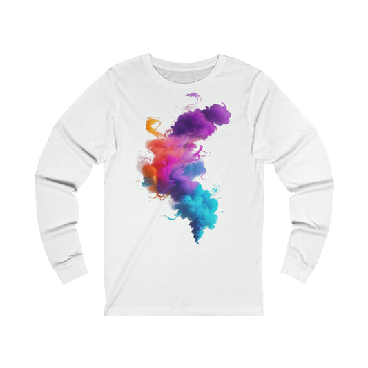 Colourful Smoke - Unisex Long Sleeve T-Shirt