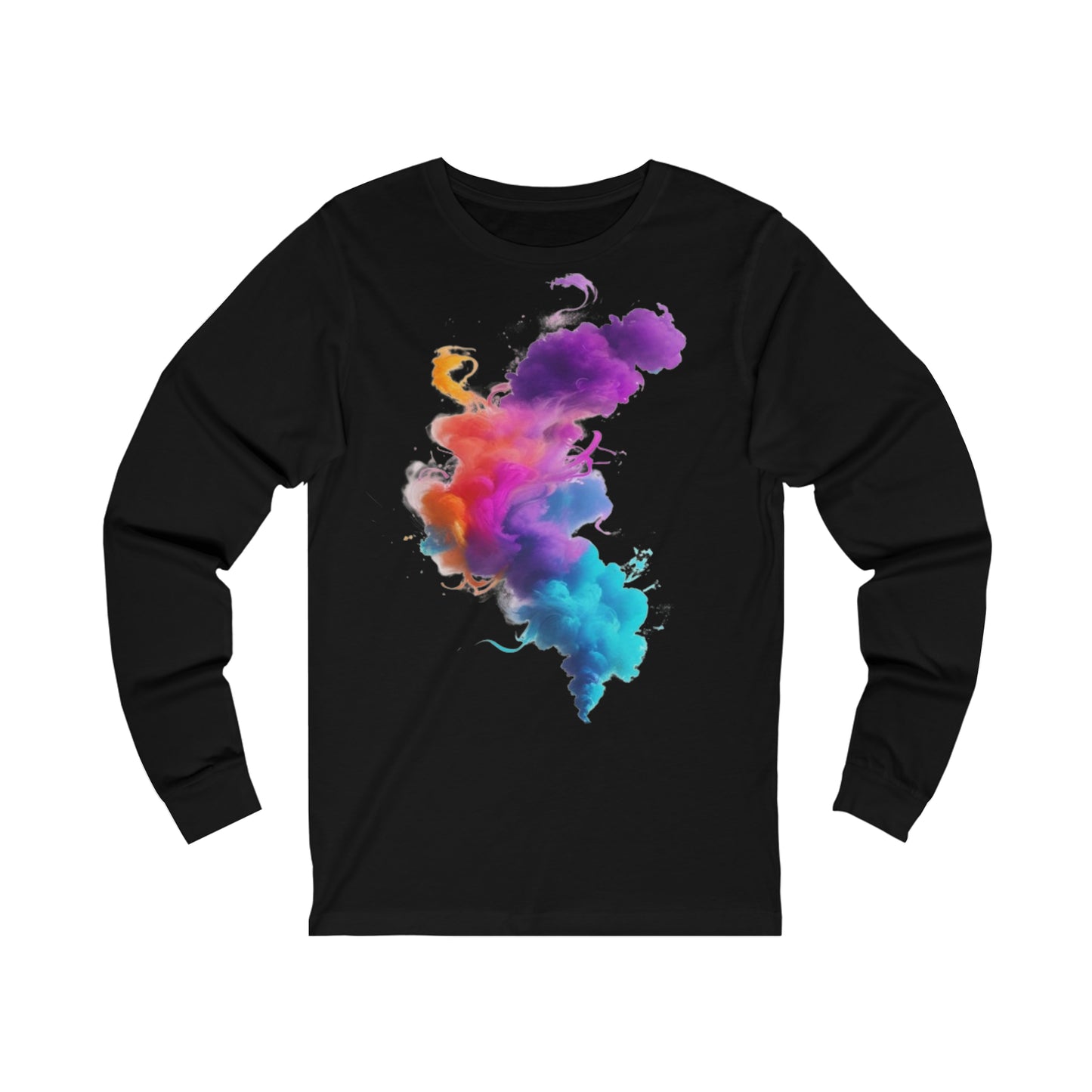 Colourful Smoke - Unisex Long Sleeve T-Shirt