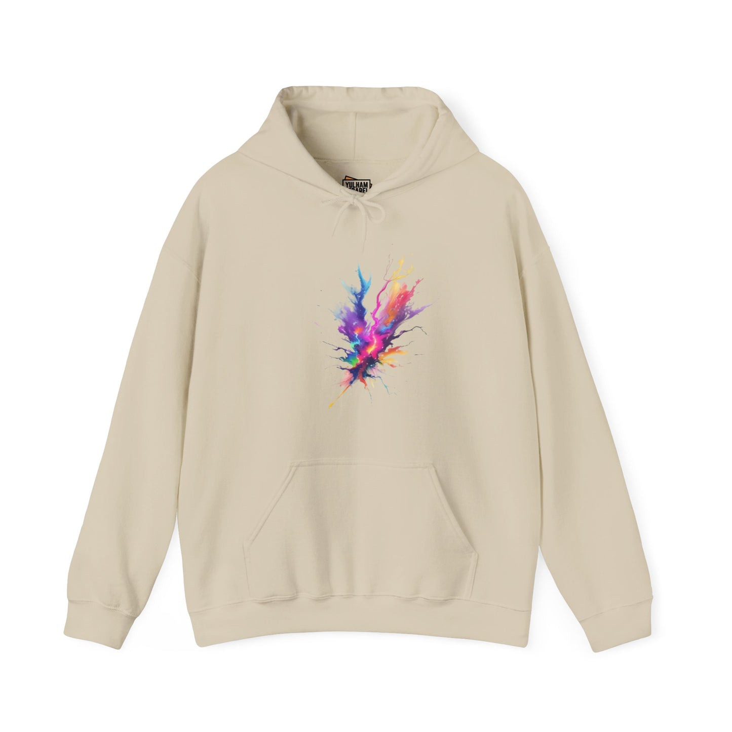 Colourful Lightning Bolt - Unisex Hooded Sweatshirt