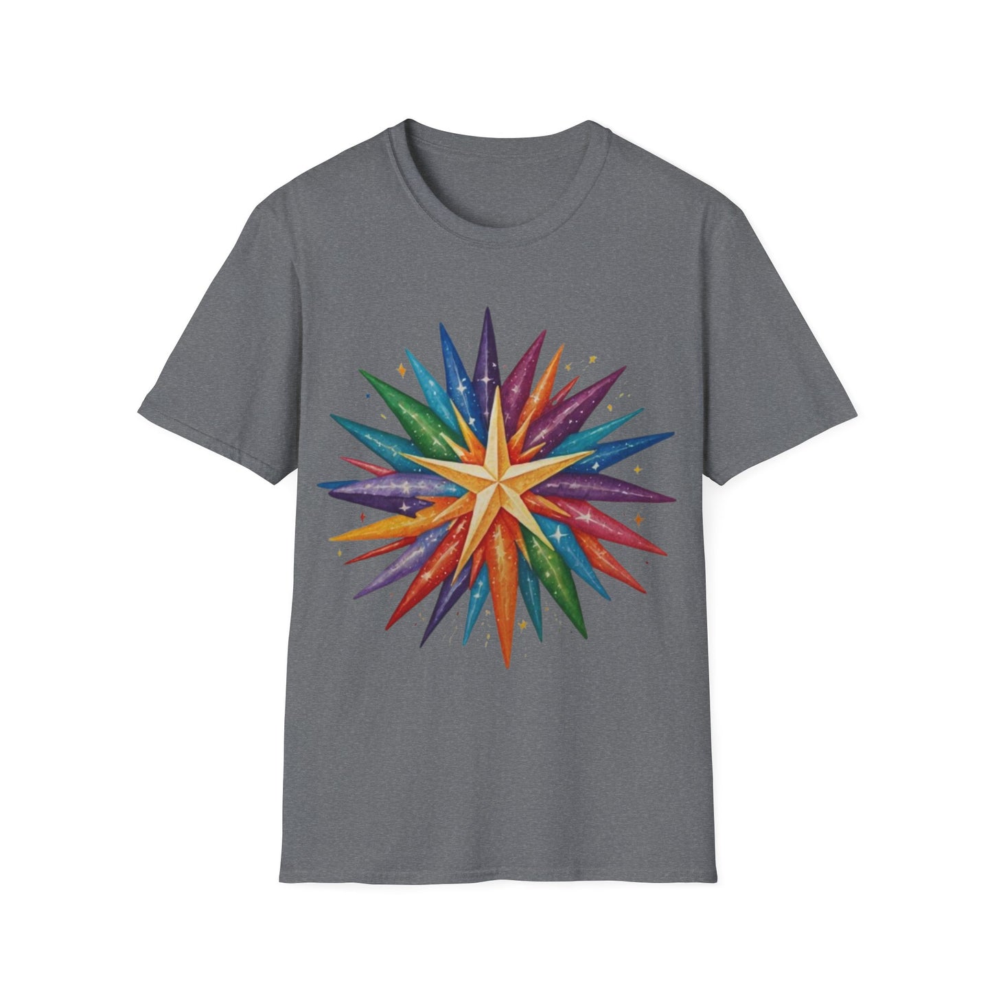 Multicoloured Star - Unisex T-Shirt