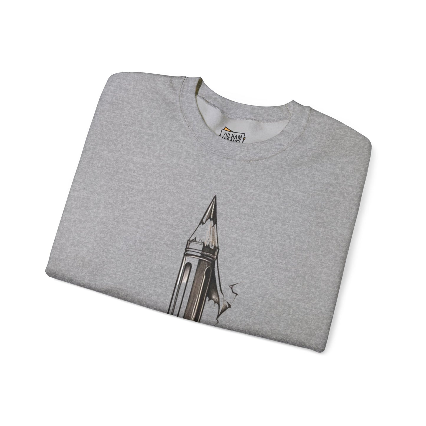 Double Sided Small Pencil - Unisex Crewneck Sweatshirt