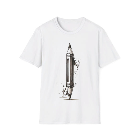 Double Sided Small Pencil - Unisex T-Shirt