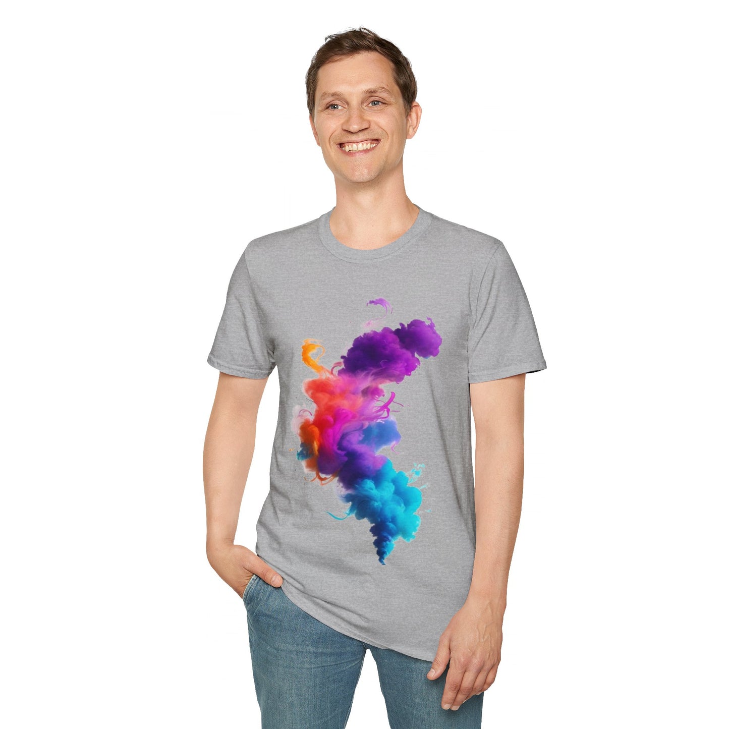 Colourful Smoke - Unisex T-Shirt