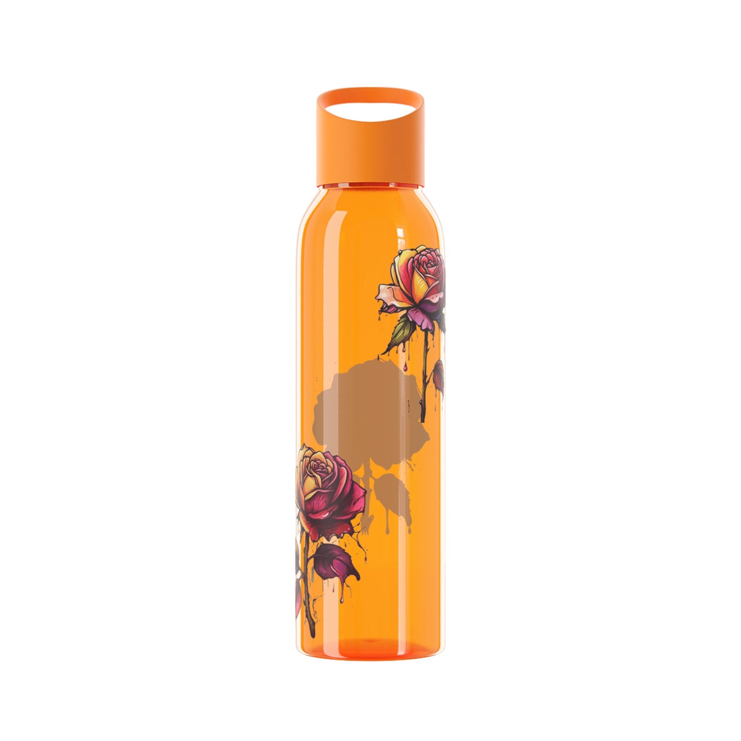 Dying Colourful Roses - Sky Water Bottle