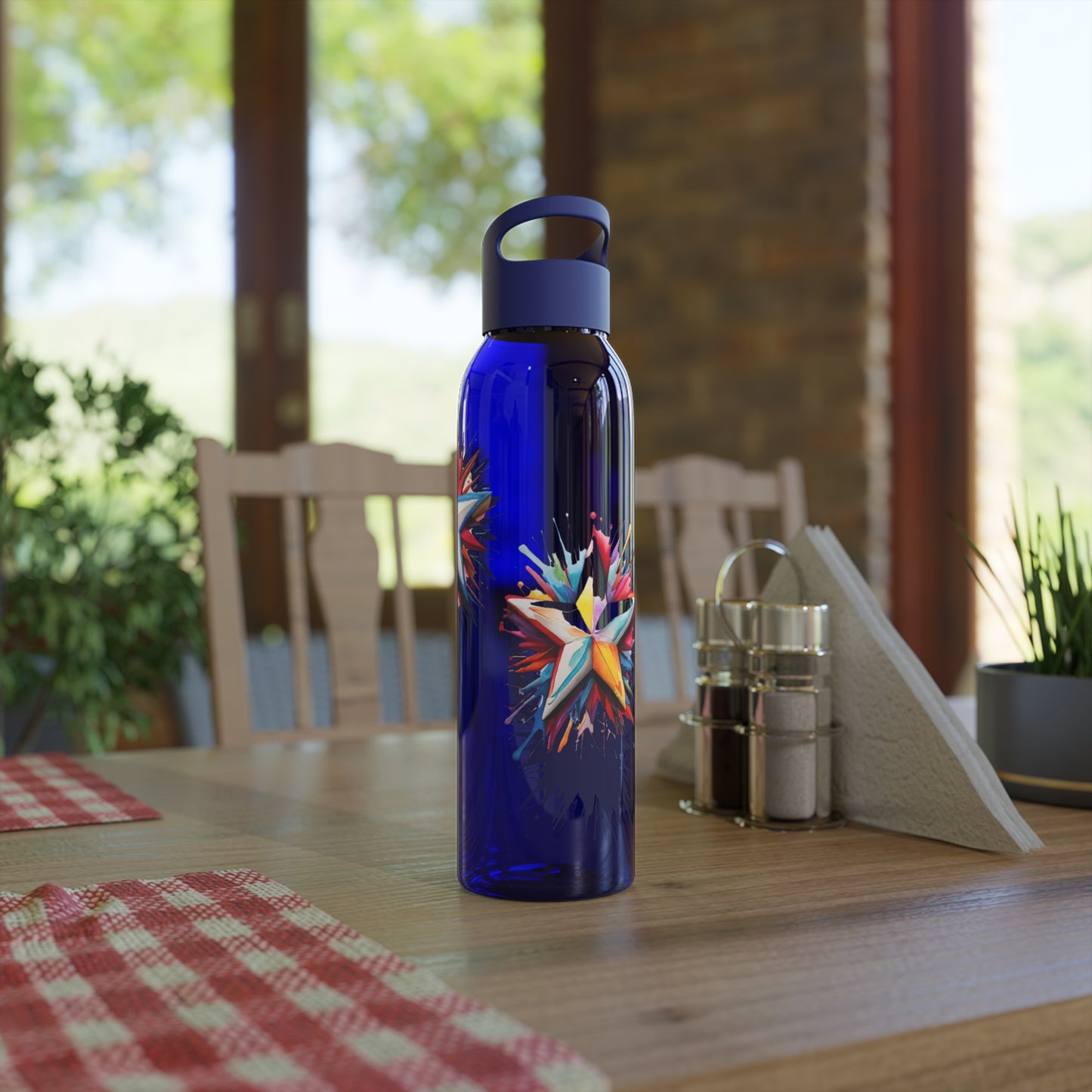 Colourful Stars - Sky Water Bottle