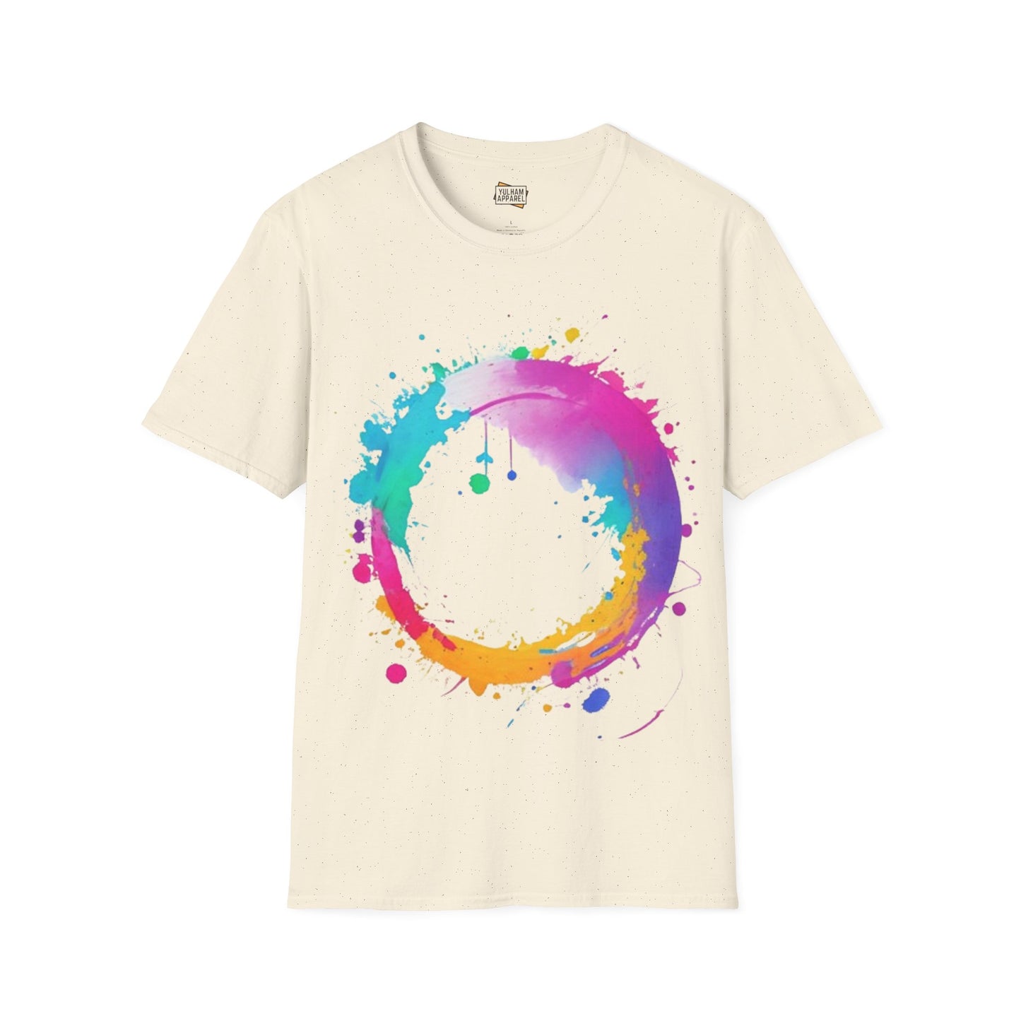 Messy Colourful Circle - Unisex T-Shirt