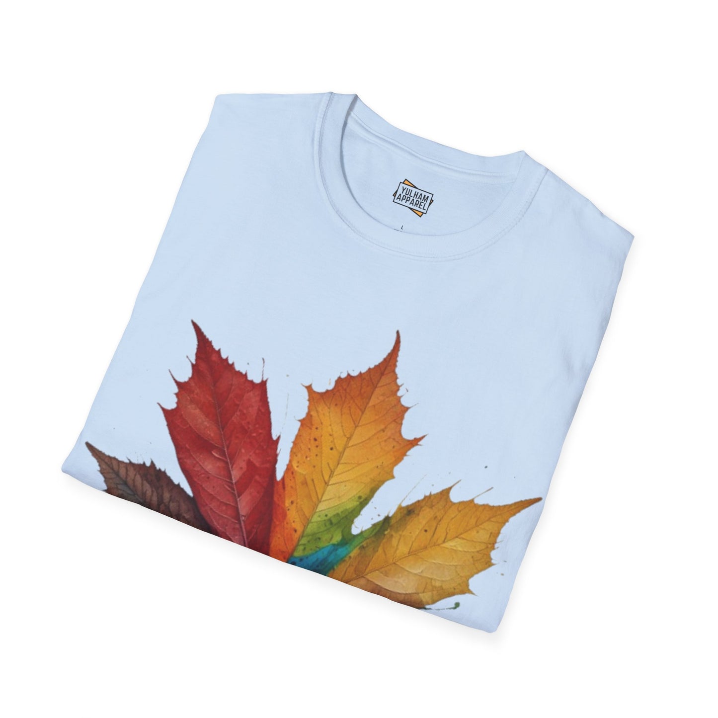 Colourful Autumn Leaf - Unisex T-Shirt