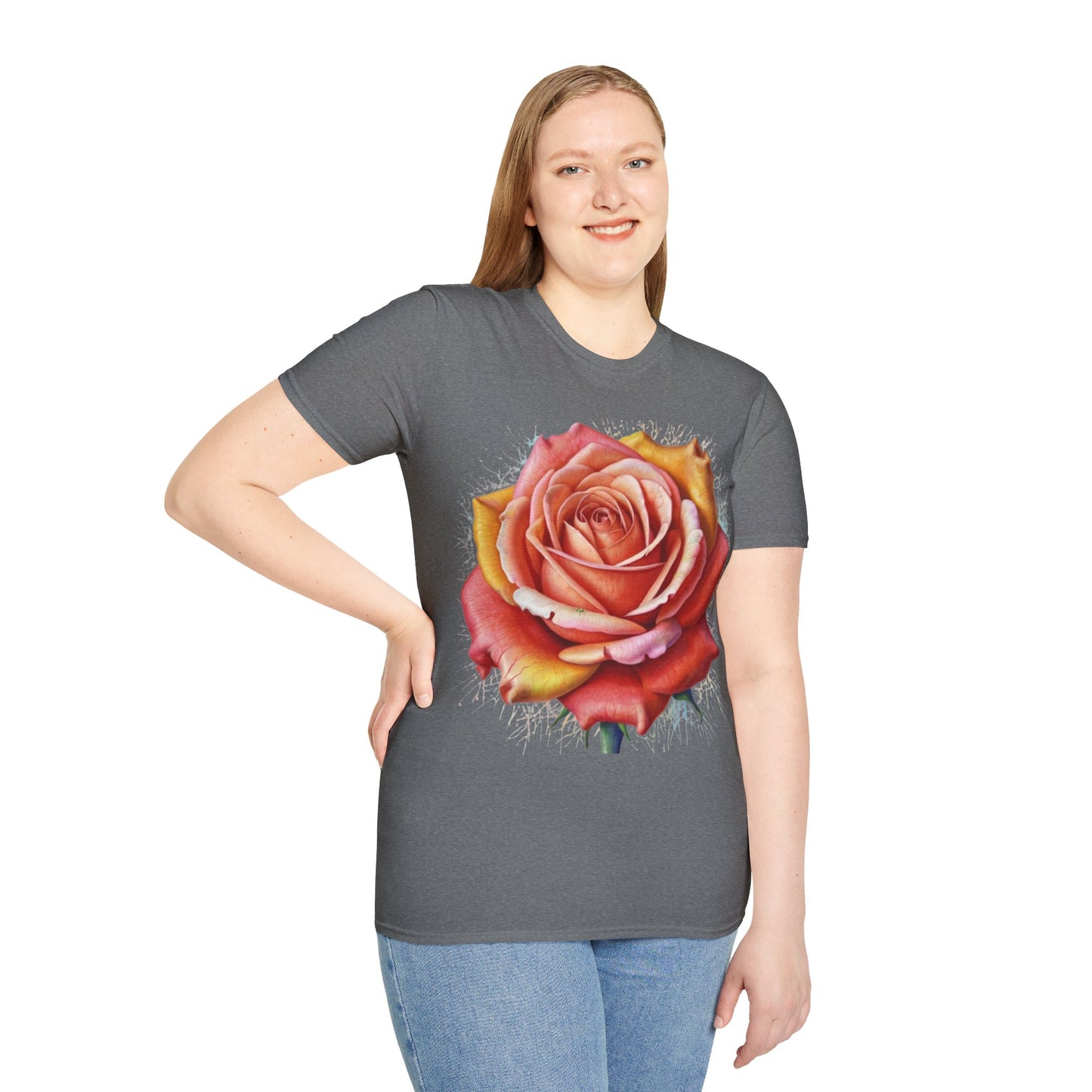 Coral Rose - Unisex T-Shirt