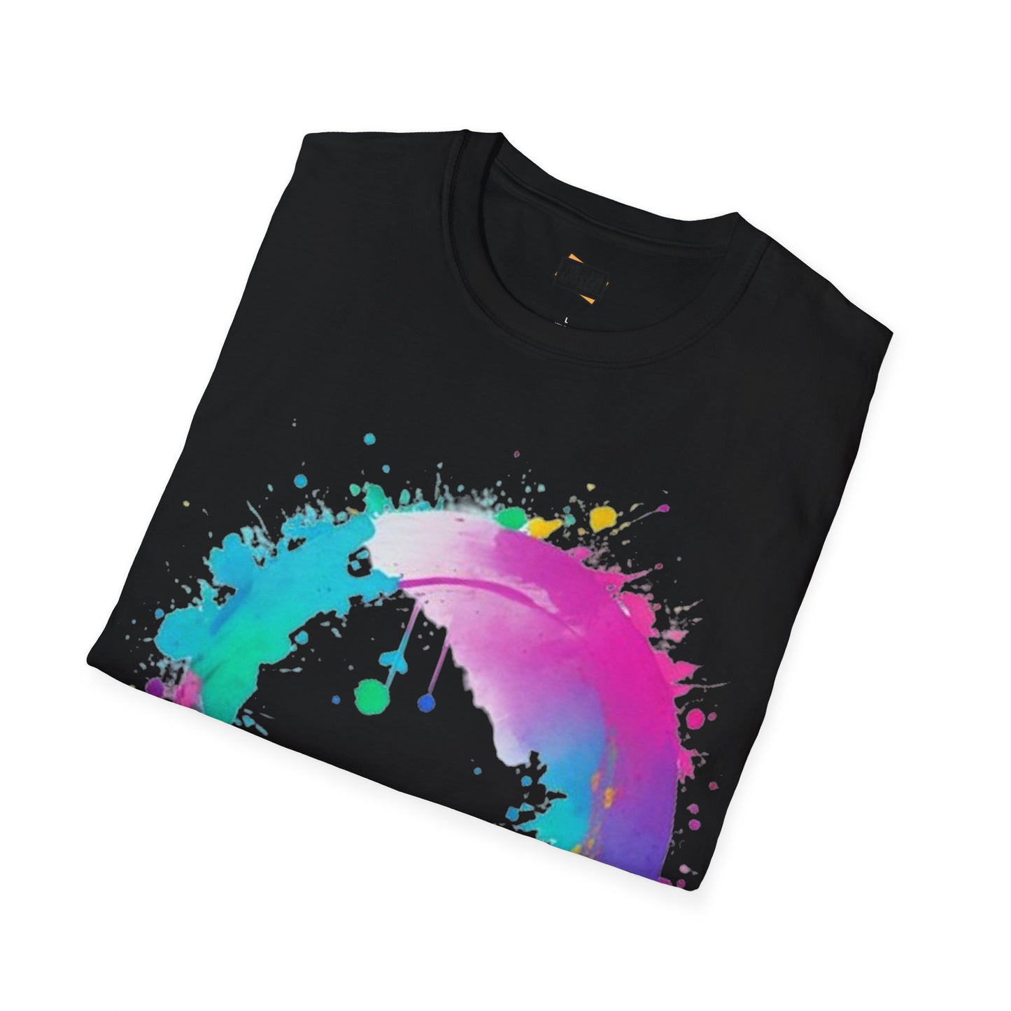 Messy Colourful Circle - Unisex T-Shirt