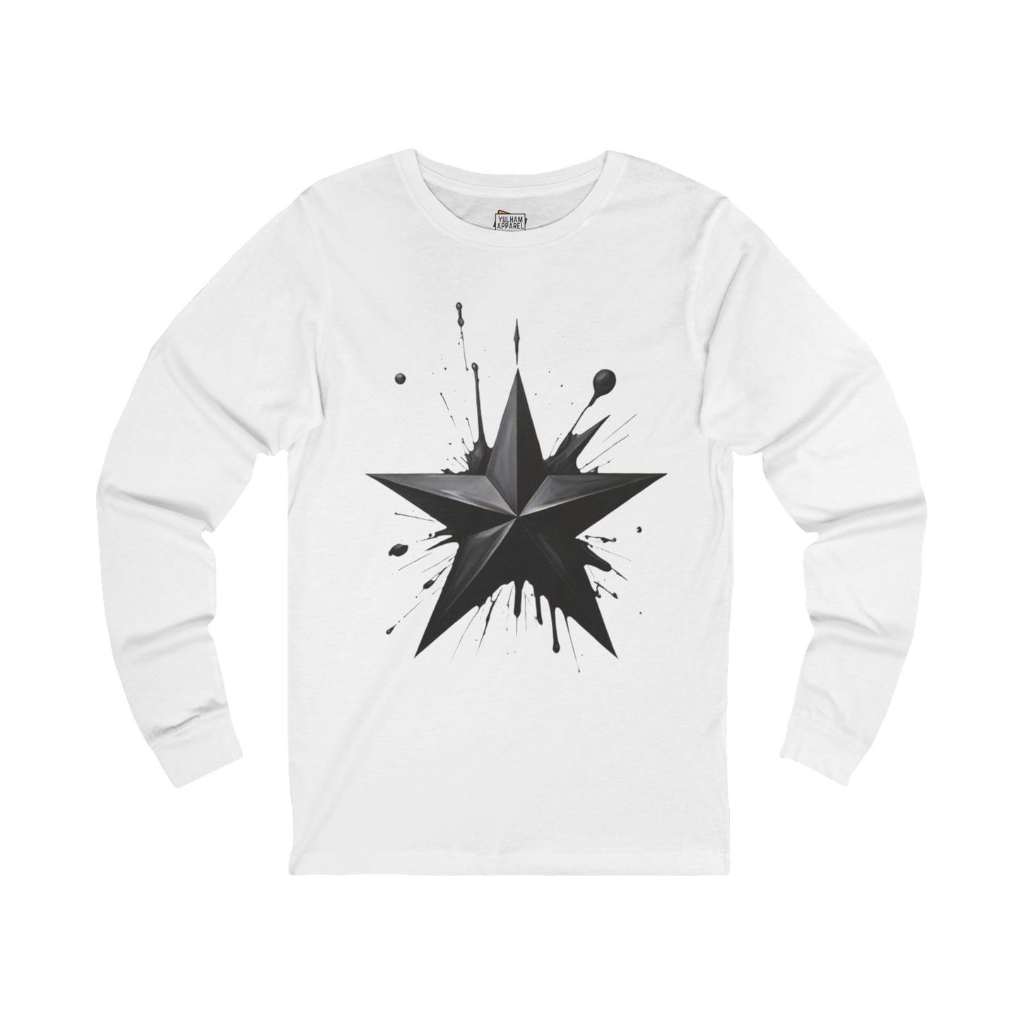 Black Star - Unisex Long Sleeve Tee