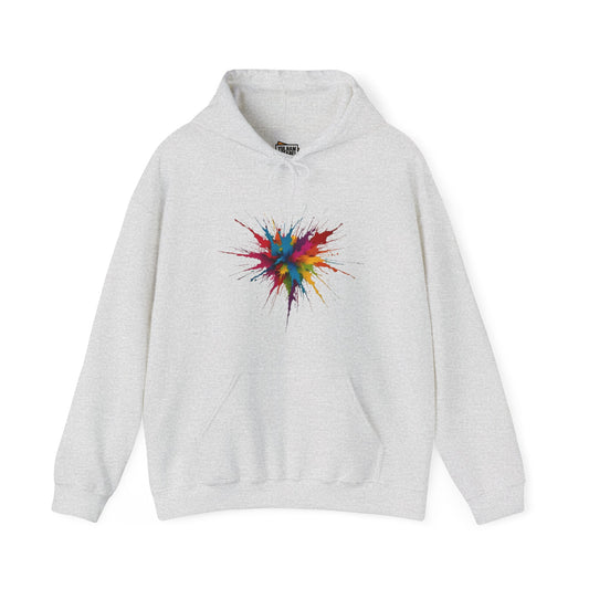 Colour Splatter - Unisex Hooded Sweatshirt