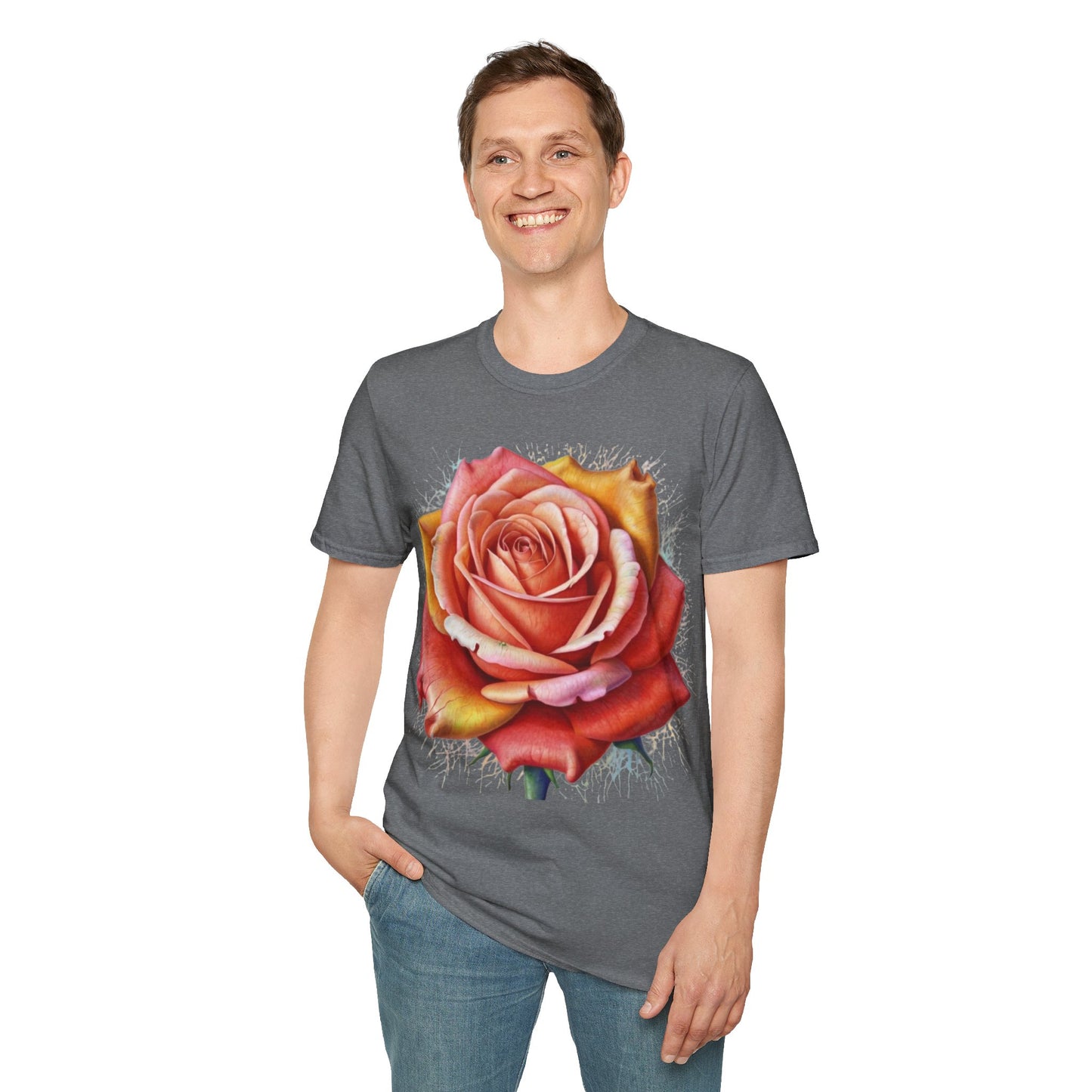 Coral Rose - Unisex T-Shirt