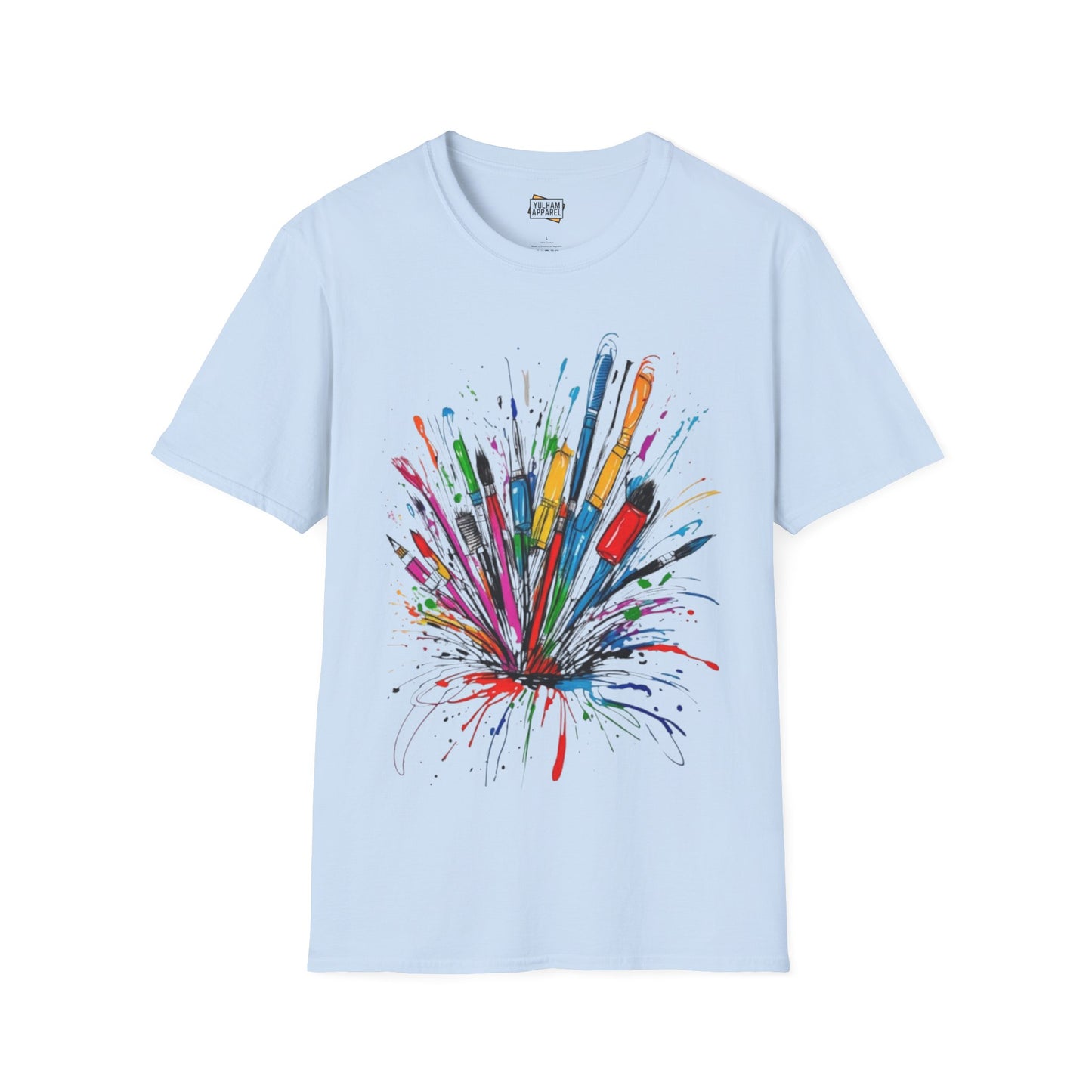 Messy Paintbrushes - Unisex T-Shirt