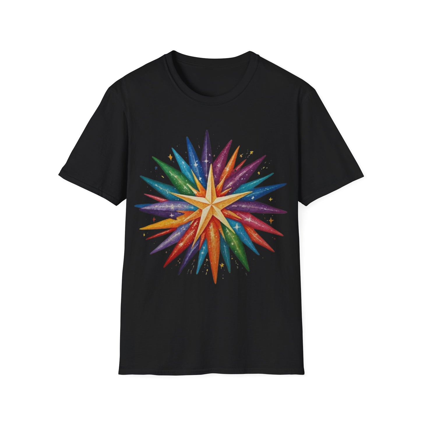 Multicoloured Star - Unisex T-Shirt