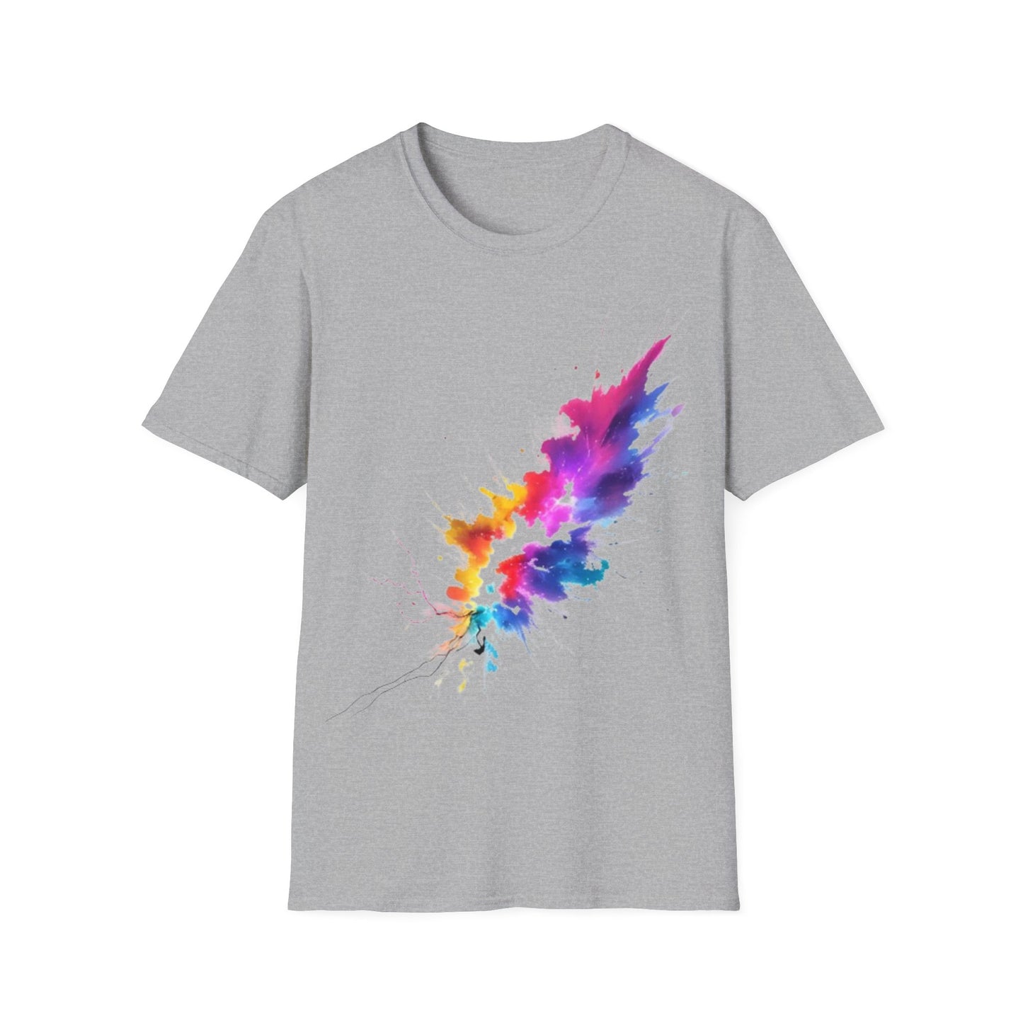 Colourful Lightning Bolt - Unisex T-Shirt